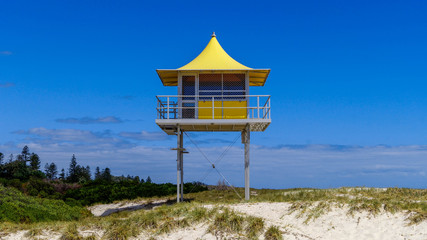 Beach hut