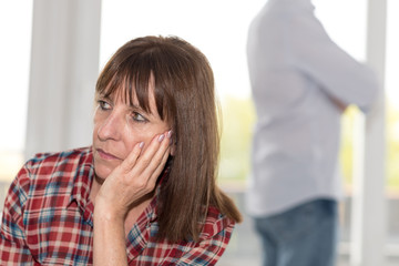 Couple having relationship problems