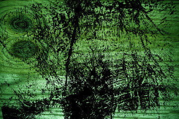 Dirty grunge Ultra green Wooden texture, cutting board surface for design elements
