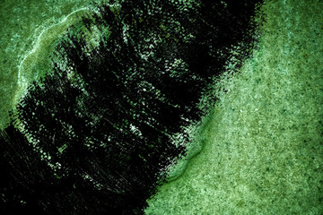 Grunge dirty Ultra green Ornate stone texture, circle rock shape, background for web site or mobile devices