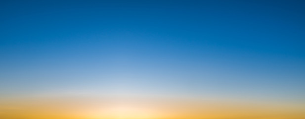 Beautiful Sunset sky background.