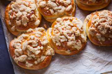 homemade sweet buns
