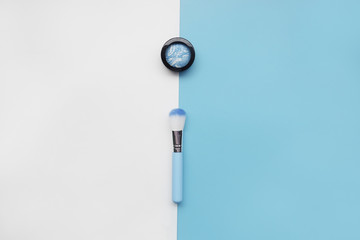 collection of make up and cosmetic beauty products arranged