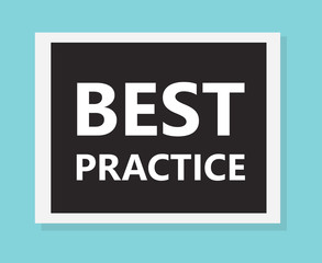 best practice concept- vector illustration
