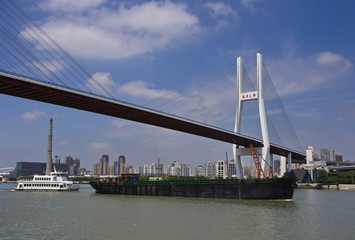 Nanpu Bridge. Shanghai