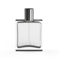 Perfume Bottle on white Background
