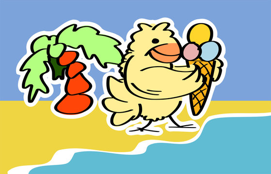 Strandvakantie met ijsco