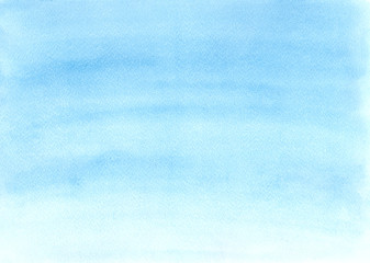 Gentle blue gradient background for design backgrounds