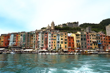 View of Porto Venere, Liguria, Italy