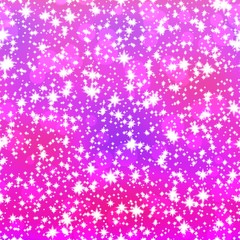 Purple sky with many white stars texture