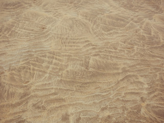 Fototapeta na wymiar abstract pattern made by tide on sandy beach