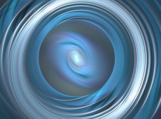 Abstract fractal circle