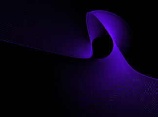 Abstract fractal curve