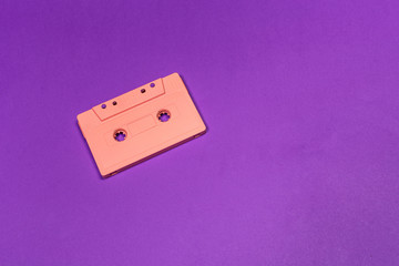 Music flat lay objects