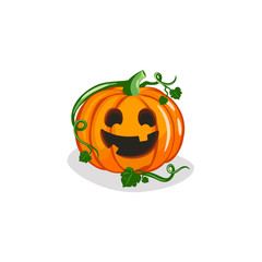 Cute Jack-o-Lantern Vector