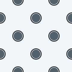 Circles seamless pattern. Vector, eps10