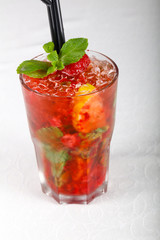 Strawberry mojito