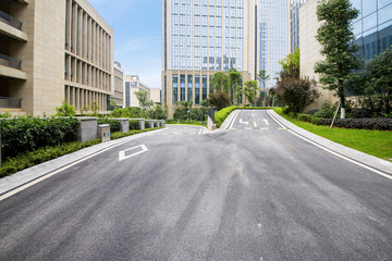 Highways and modern urban buildings in Chongqing, China