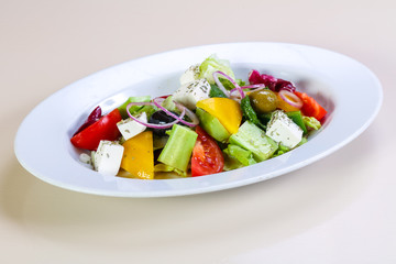 Traditional Greek salad