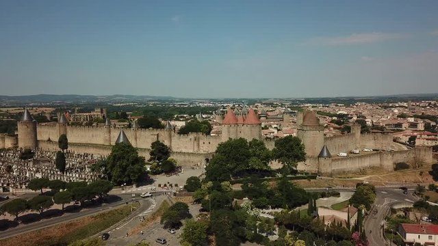 Medieval castle of Carcassonne