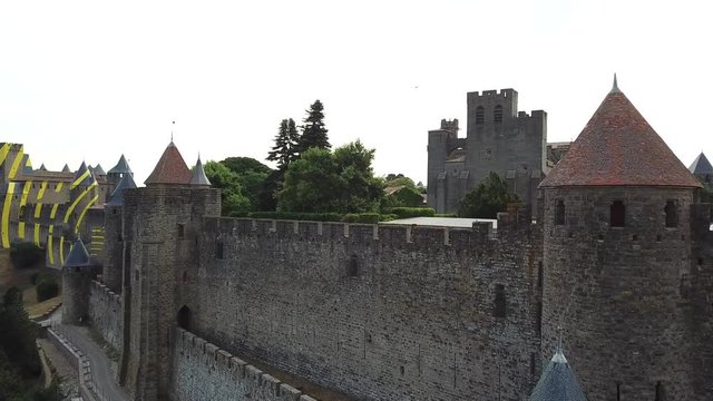 Castle Cathar Carcassonne