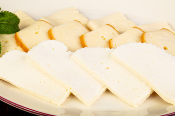 Caucasian cheese plate