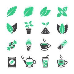 Mint icon set