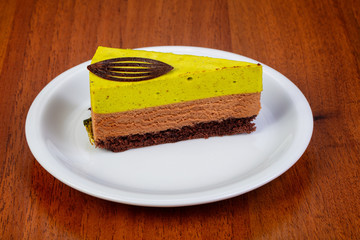 Delicious pistachio cake