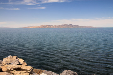 Salt Lake in USA