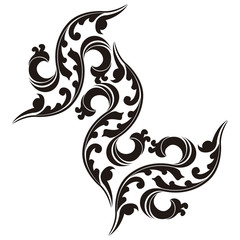 Antique ornament design