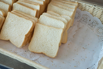 Sliced bread stack