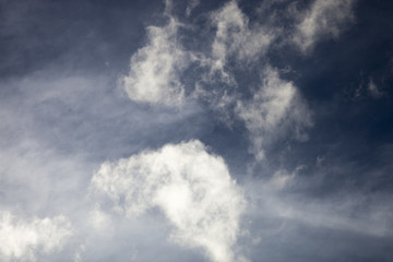 Stormy Clouds On The Sky