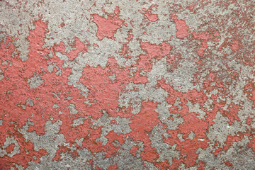 Red Gritty Wall Texture