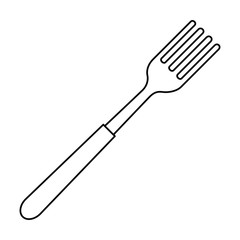 fork cutlery isolated icon