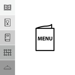 Collection of 6 cover outline icons