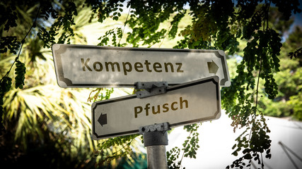 Schild 336 - Kompetenz