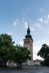 Fototapeta na wymiar Town Castle Barbakan Banska Bystrica, Slovakia