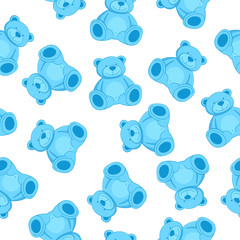 Vector color pattern  bears for baby