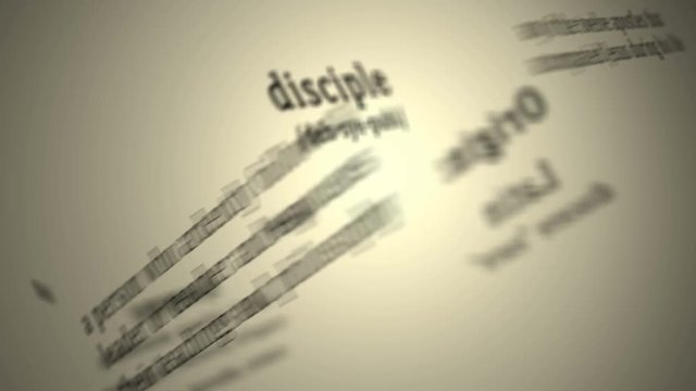 Definition: Disciple