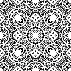 Decorative Mandala. vector illustration. For fashion, print, sticker, icon.