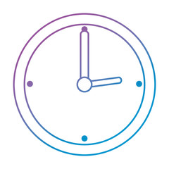 time clock watch ivon vector illustration design