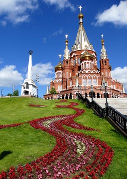 Cathedral of Izhevsk, republic of Udmurtia, Russia