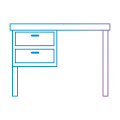 office desk wooden icon