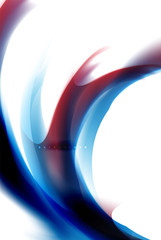 Holographic fluid colors flow, colorful liquid mixing colours motion concept