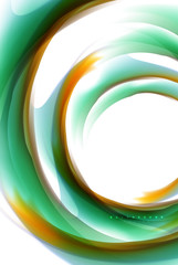 Holographic fluid colors flow, colorful liquid mixing colours motion concept