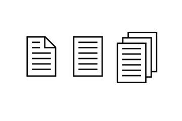 Clipboard Document Icon - Vector 