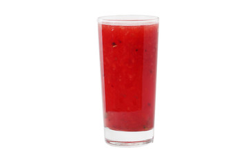 watermelon smoothie isolated