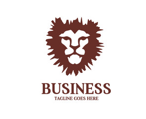 Lion head logo vector, lion king head sign concept, Lions head logo, lion face graphic illustration, Design element