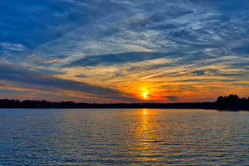 Obraz premium Colorful Lake