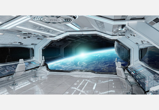 Spaceship Interior Mockup